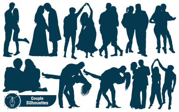 Beautiful Wedding Dance Silhouettes for Every Creative Project