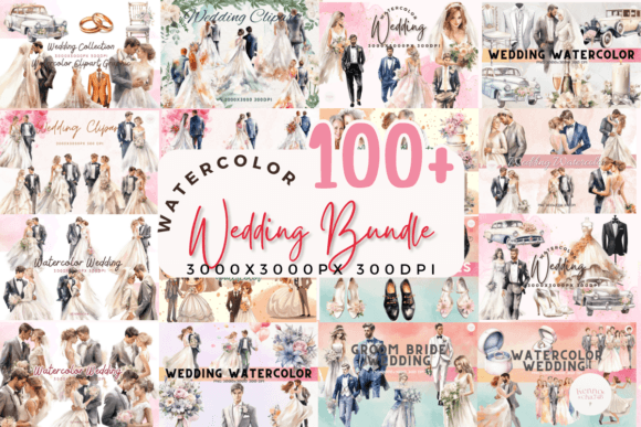 Bring Soft, Organic Charm to Any Project with Watercolor Clipart