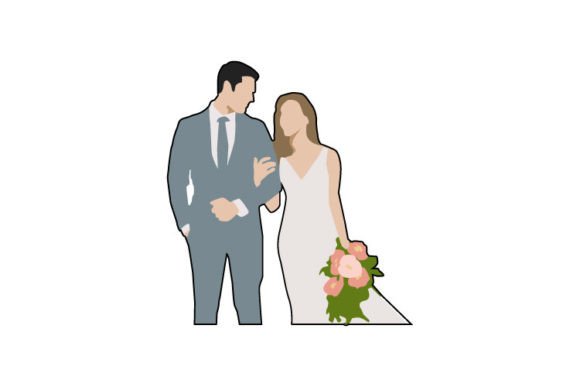 Capturing Love: Using Wedding Couple Illustrations in Design