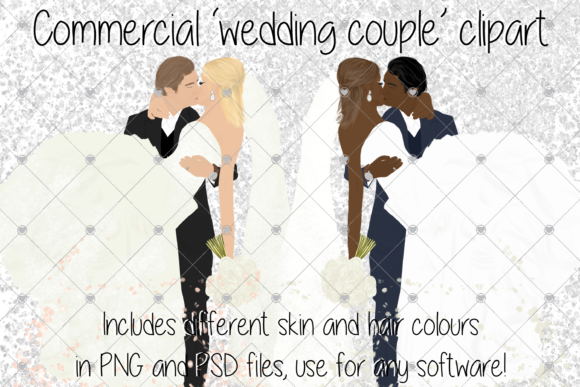 Charming Wedding Clipart for Every Creative Project