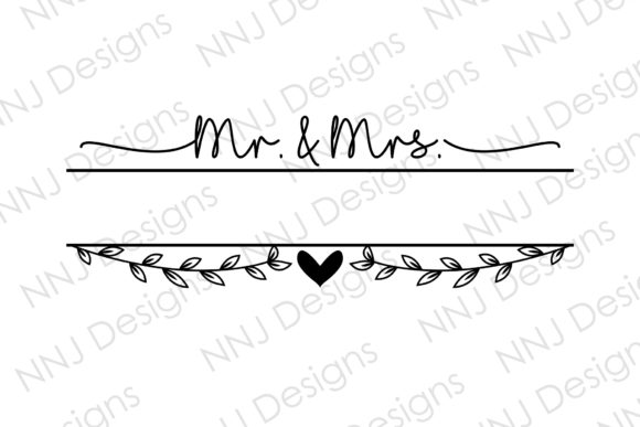 Designing Timeless Wedding Decor with Mr and Mrs SVG Files