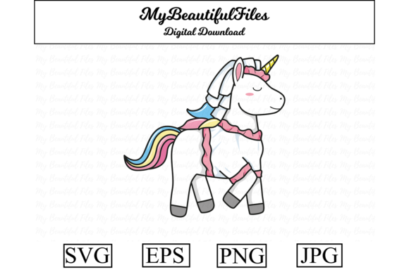 Unicorn Wedding Clipart: Enchanting Illustrations for Your DIY Projects