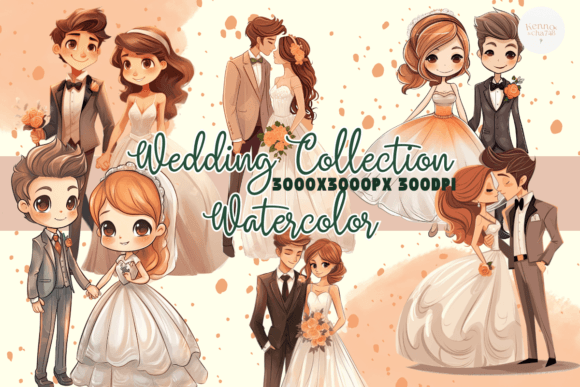 Unlocking Creative Potential with the Wedding Collection Clipart Bundle