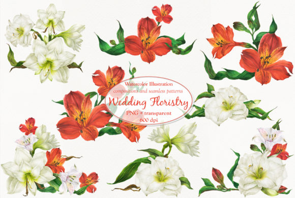 Wedding Floristry: A Watercolor Bundle for Every Celebration